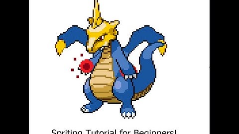 Pokemon Spriting Tutorial for Beginners!