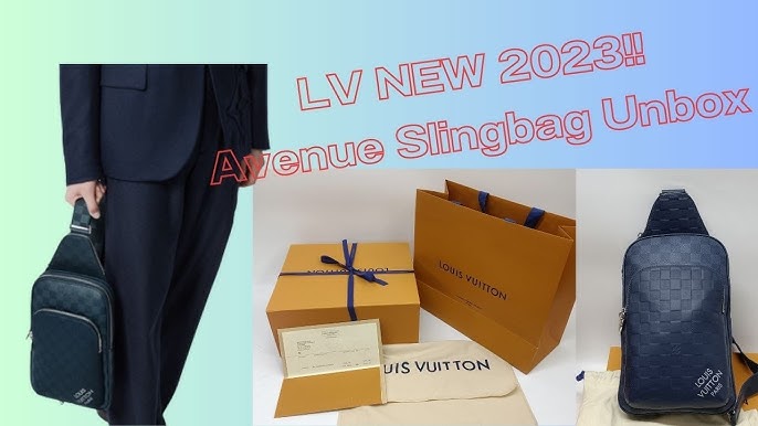 Louis Vuitton Avenue Sling Bag Unboxing￼ 
