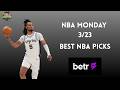 NBA BEST BETS TODAY 3/23/2026 | FREE PICKS AND PREDICTIONS! 🏀
