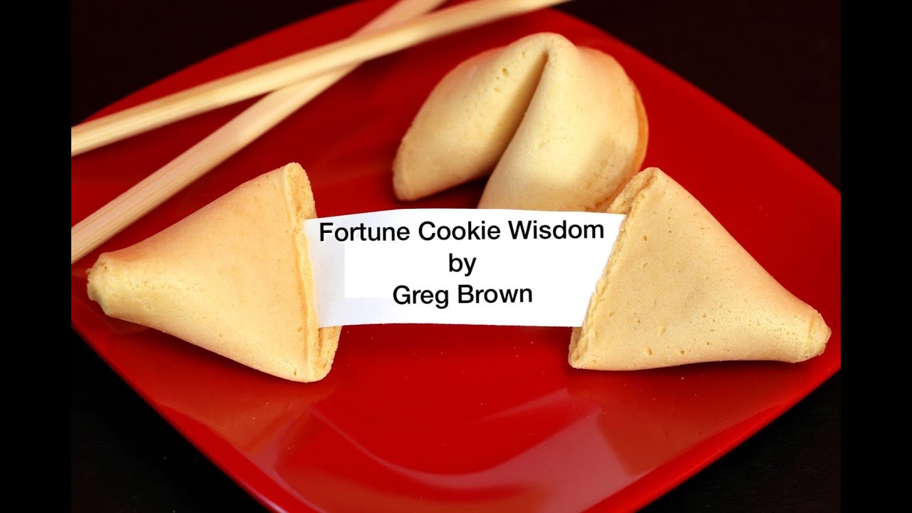 Fortune Cookie Wisdom YouTube