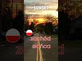 NYC Sunset in Polish 🌅 Zachód Słońca | Polish in Seconds
