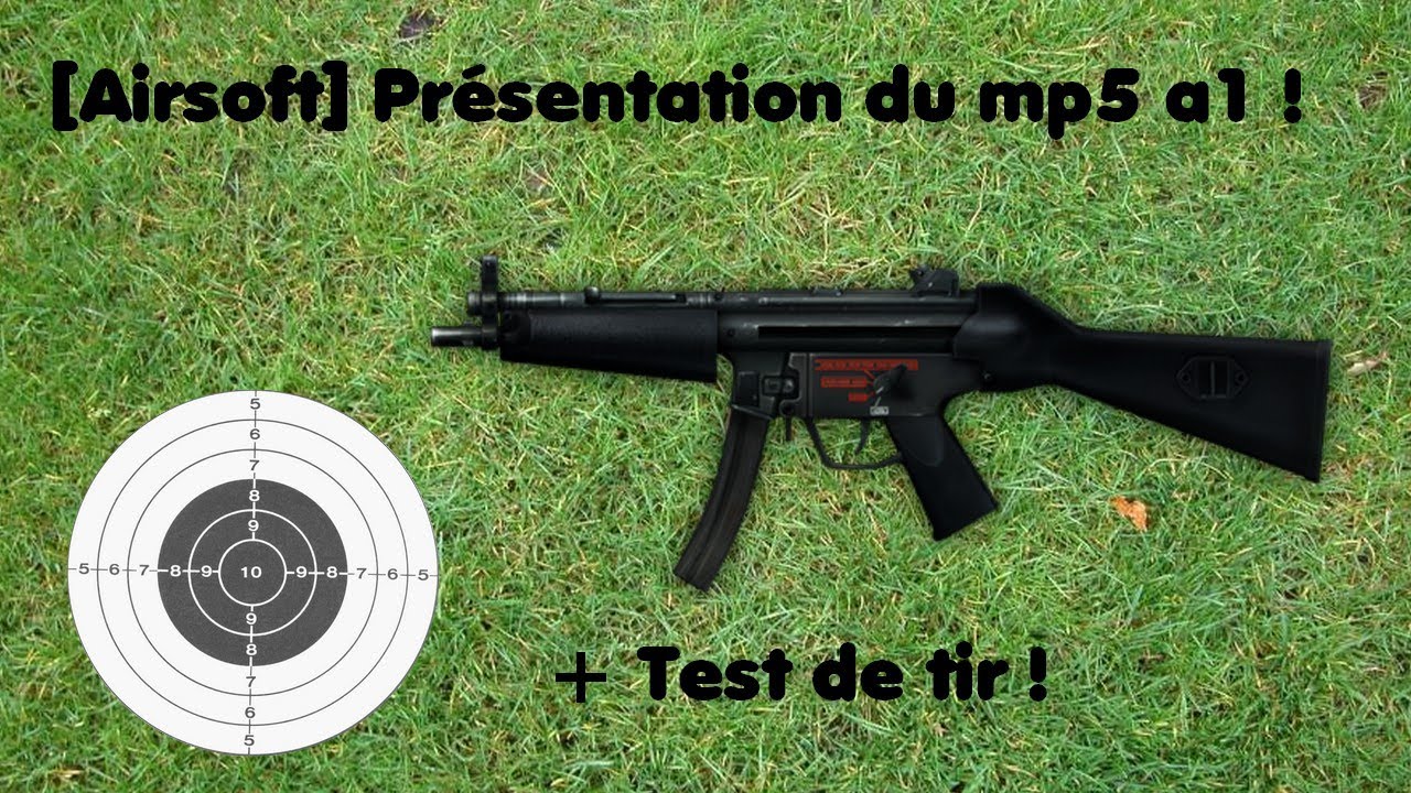[Airsoft] Présentation MP5 A4 Blowback / G&G ! YouTube