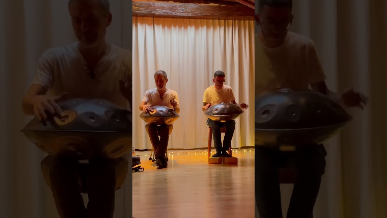 Geneva improvised Duet #percussion #duet #music #drummer #livemusic #handpan