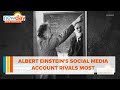 Albert einstein has a social media presence that rivals most hollywood stars  new day nw