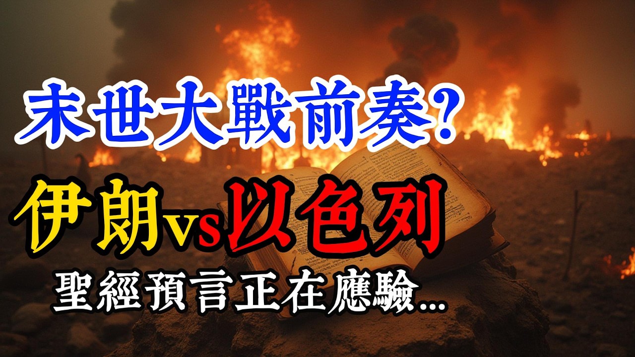 以色列VS伊朗，圣经预言正在应验？中东局势末世大战前奏..神早已给出他的的时间表