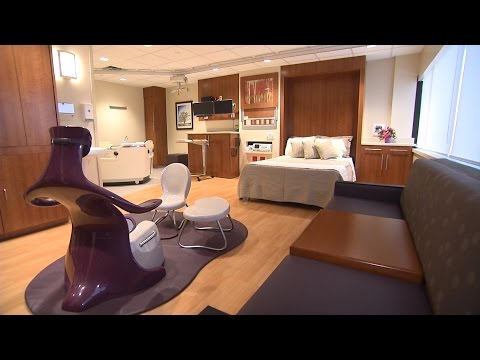 Low-intervention Birthing Rooms Tour (MU Women's and Children's Hospital)
