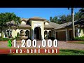 Tour a $1,200,00 MIAMI ESTATE HOME | Florida Luxury Houses for Sale