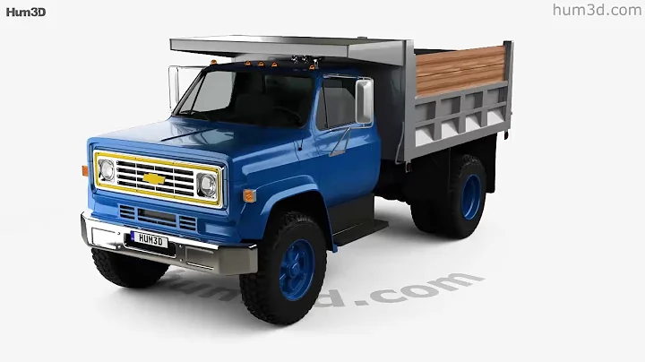 Chevrolet C70 Dump Truck 1979 3D model by 3DModels.org