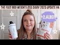 THE FAST 800 WEIGHT LOSS DIARY 2023 UPDATE #4 | Emma Swann