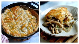 Chicken and Mushroom Pie Recipe