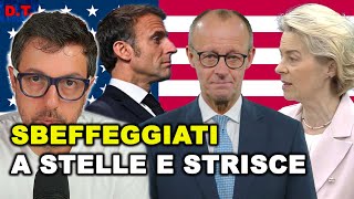 LA RUSSIA SBEFFEGGIA L’EUROPA che si riarma per lo ZIO SAM