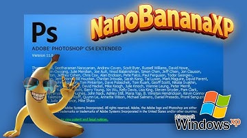 AI Nano Banana in 2008 Photoshop CS4? Google Gemini on Windows XP