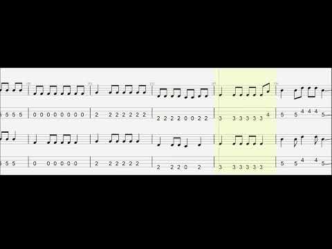 StaRt - Mrs. GREEN APPLE BassTAB(初心者向け)