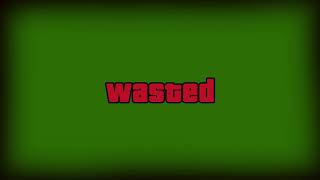 GTA5 wasted green screen