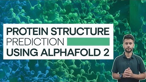 Protein Structure prediction using AlphaFold2!