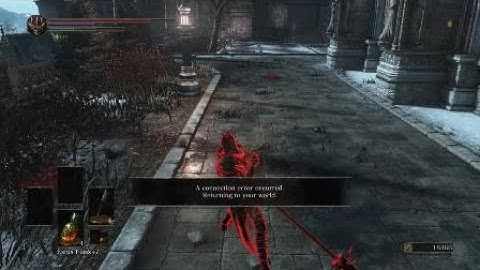 Connection error ds3 very sad