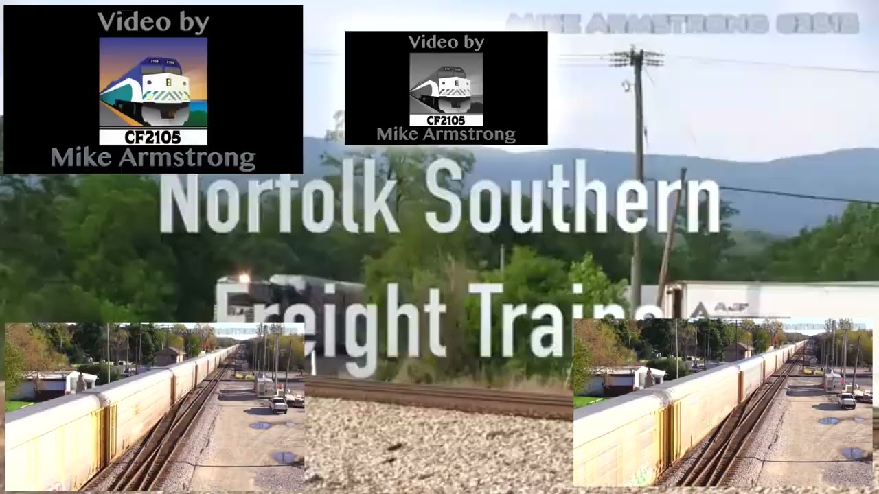 (V3) Norfolk Southern Freight Trains! [Sparta Unextended Mix!]
