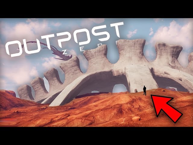 THE BIGGEST ALIEN SKELETON I'VE EVER SEEN... | Outpost Zero | Episode 2
