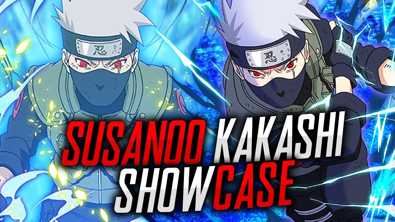 Double Mangekyou Sharingan Susanoo Kakashi Showcase Naruto Shippuden Ultimate Ninja Blazing