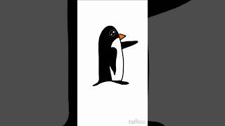 drew a penguin #drawing #art #digitalart #ibispaint #penguin #cute #animal