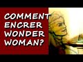 Comment encrer wonder woman wonderwoman illustration inking