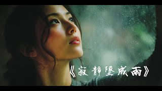 《寂靜墜成雨》每一滴，都像妳的聲音...｜雨天專屬 傷感原創｜霧月 Xiaoloulou｜當妳離去，天空替我說。 #霧月詞