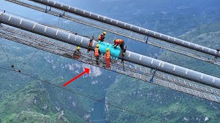 贵州花江峡谷大桥通车了，625米高相当于220层楼高，贵州太牛了
