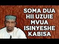 IFAHAMU DUA YA KUZUIA MVUA ISINYESHE KABISA