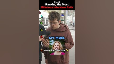 Ranking The Most Hilarious Interview Fails (Part 37)