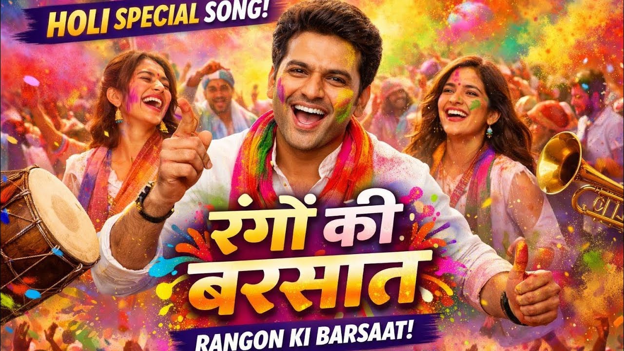 Rangon Ki Barsaat | Holi Special Song 2026 | Hindi Holi Song | Holi Hai Dance Song | Festival Song