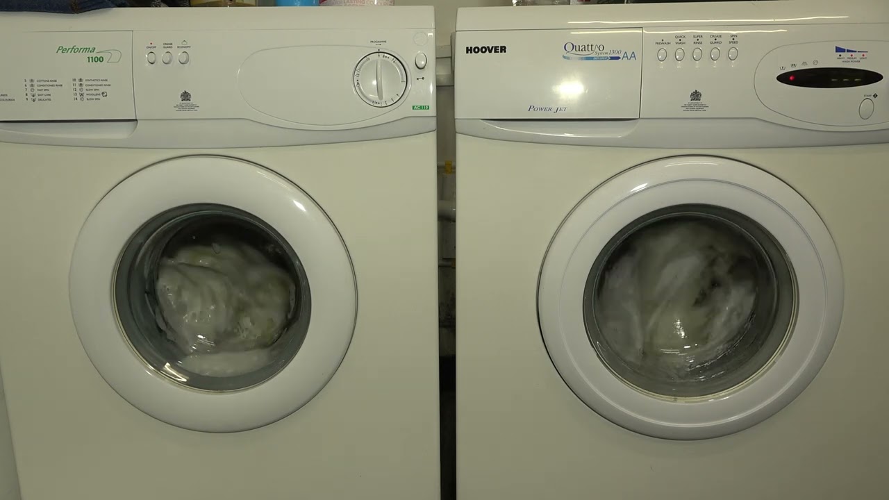 Wash Race - Hoover Performa vs. Hoover Quattro / Easy care 40'c Medium