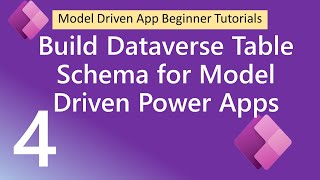 How to create Dataverse Table Schema for Model-Driven Power Apps? screenshot 2