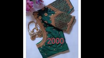 aari work blouse designs 💫