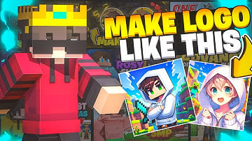 😍 How to MAKE AN MINECRAFT ANIMATED LOGO ✨ (Don