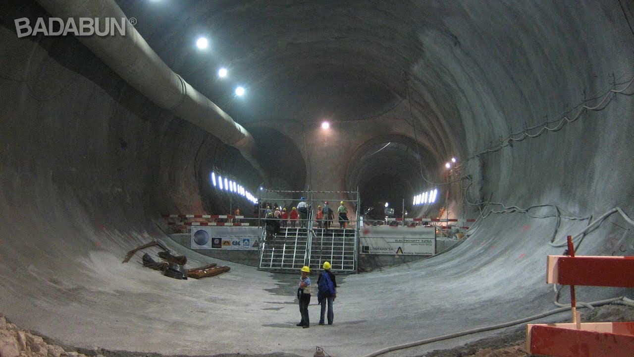 No creerás cómo se construyen los túneles subterráneos
