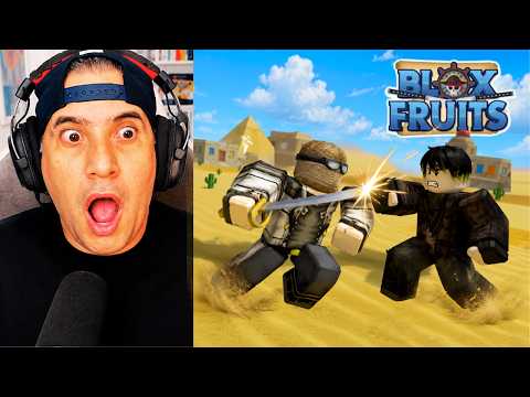 CHEGUEI NO DESERTO DO BLOX FRUITS SERÁ QUE COMPLETEI ? EP.4