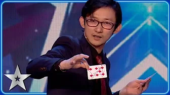 Amanda Holden joins Bill Cheung for magic act! | Unforgettable Audition | Britain's Got Talent