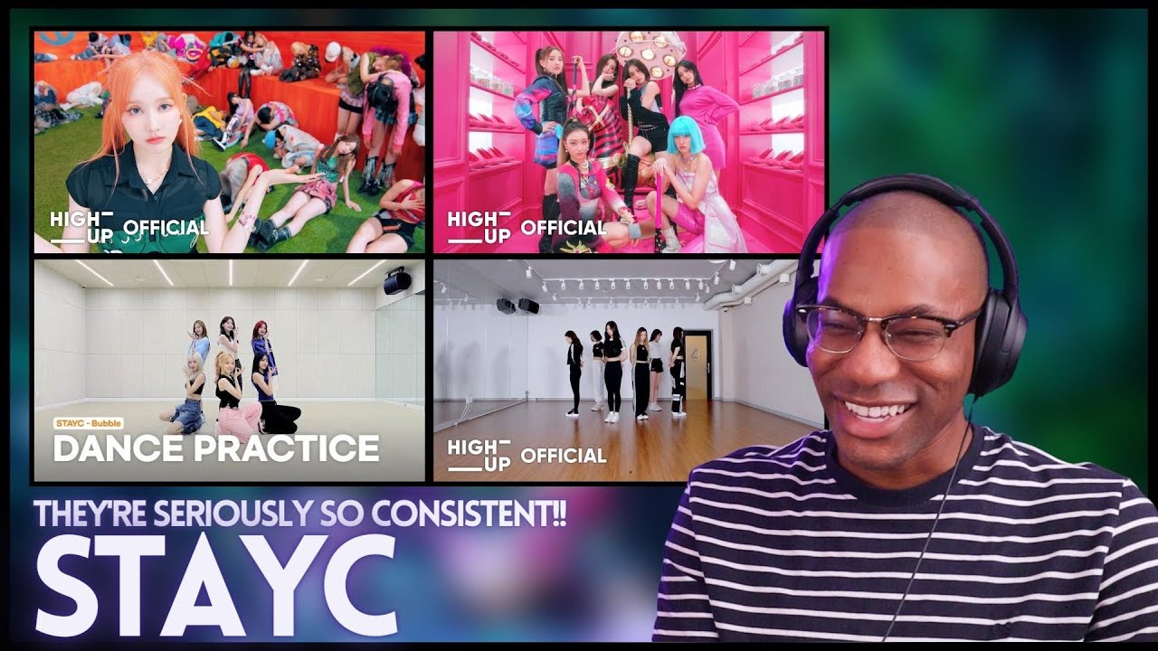 STAYC | 'Bubble' & 'So Bad' MV's + Dance Practices REACTION | They're so consistent!!