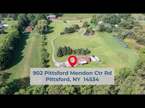 902 Pittsford Mendon Center Rd, Pittsford, NY home video tour