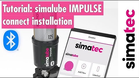 Tutorial simalube IMPULSE connect installation