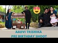 Aadvi trishika pre birt.ay shoot  aadvi baby 1st birt.ay memories  creative photography