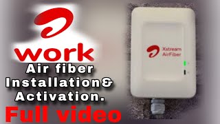 Airtel work app से airtel air fiber का activation process सब कुछ एक ही वीडियो में #airfiber #airtel screenshot 3