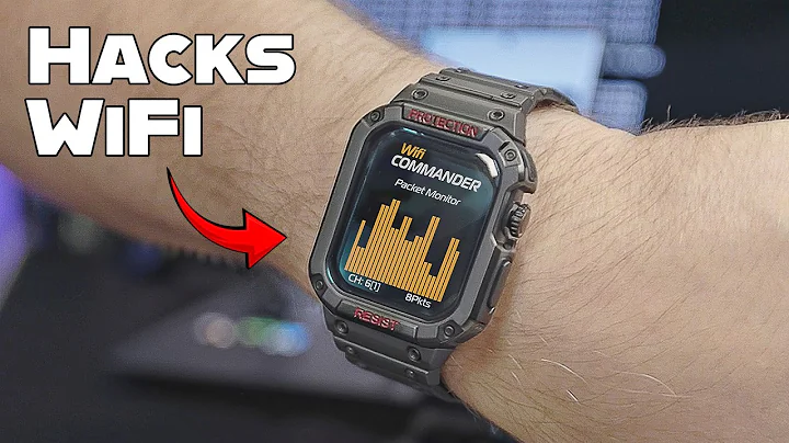 WiFi Hacking Watch (WiFi Deauther)