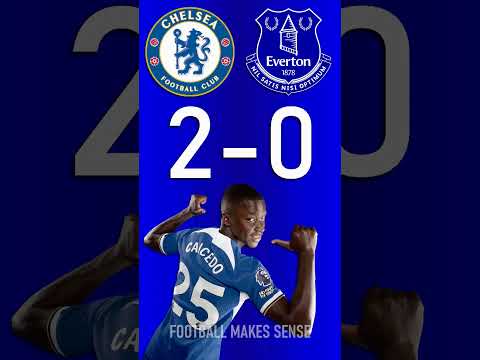 Chelsea vs Everton : Premier League Score Predictor - hit pause or screenshot