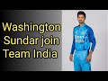 Washington sundar join team india  asia cup 2023 final