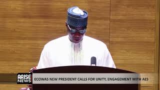 ECOWAS NEW PRESIDENT CALLS FOR UNITY, ENGAGEMENT WITH AES