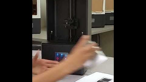 Introductory video for EPAX X1 5.5 inch LCD printer