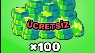 Ücretsiz 100 Elmas Ve  17 Star Hediye! - Brawl Stars Resimi