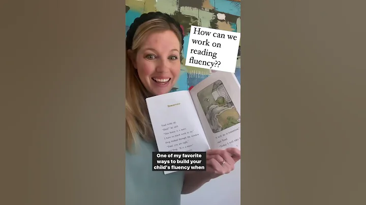 Help your child build reading fluency! #fluency #reading #shorts # #howtoteachreading