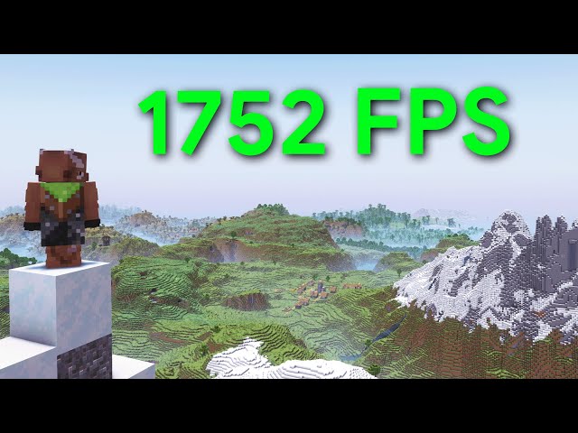How to Get the MOST FPS in Minecraft! class=